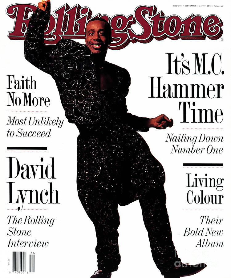 Rolling Stone cover featuring M.C. Hammer